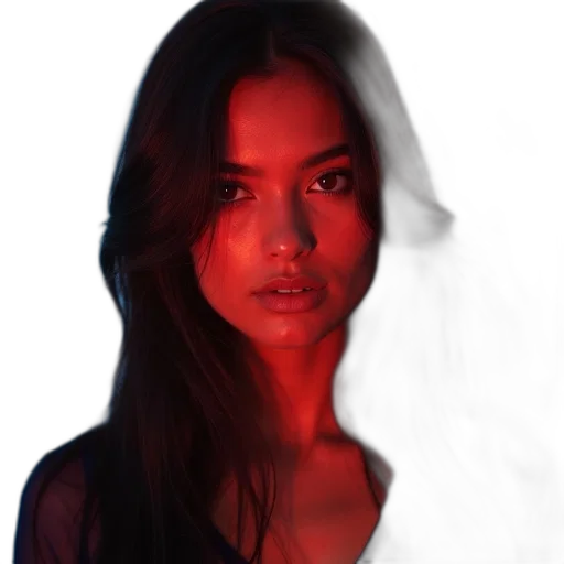 face, mask, dragon, hair transparent PNG cut-out