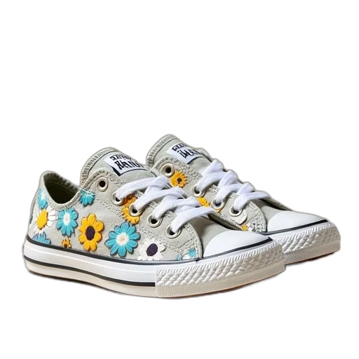 shoes, pastel, converse, kids transparent PNG cut-out