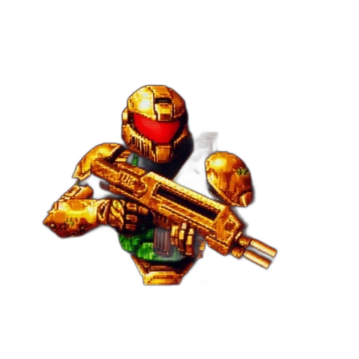 robot, weapon, pixel art, concept art transparent PNG cut-out