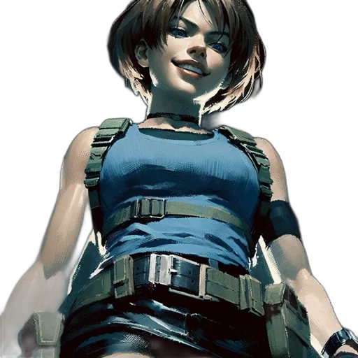 face, weapon, concept art, cyberpunk transparent PNG cut-out