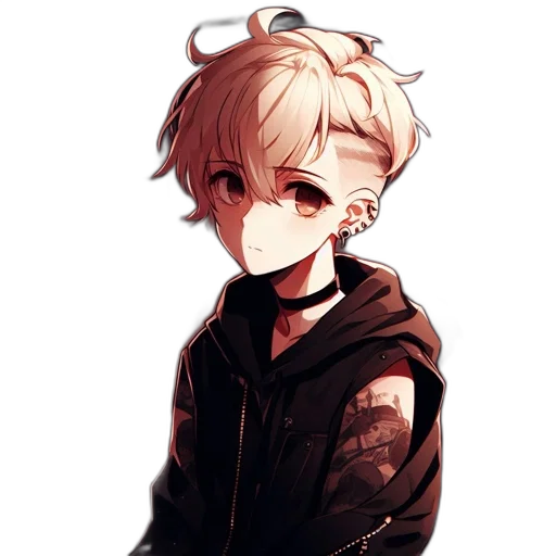 mask, jacket, face, staff transparent PNG cut-out