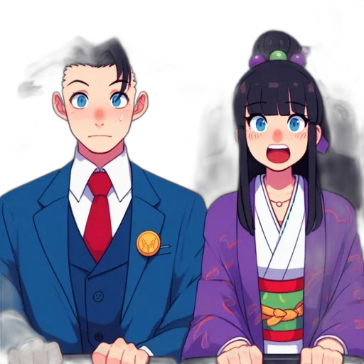 anime, cartoon, vaporwave, pixel art transparent PNG cut-out