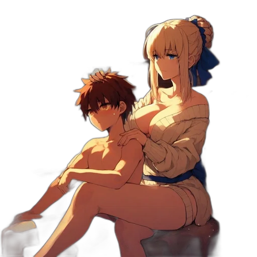 dress, crown, anime, pixel art transparent PNG cut-out