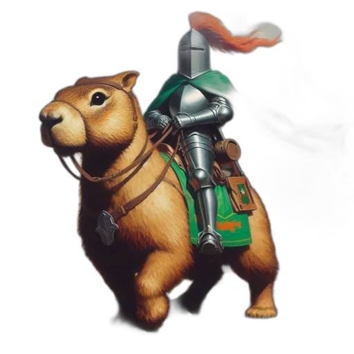 staff, animal, concept art, 3d render transparent PNG cut-out