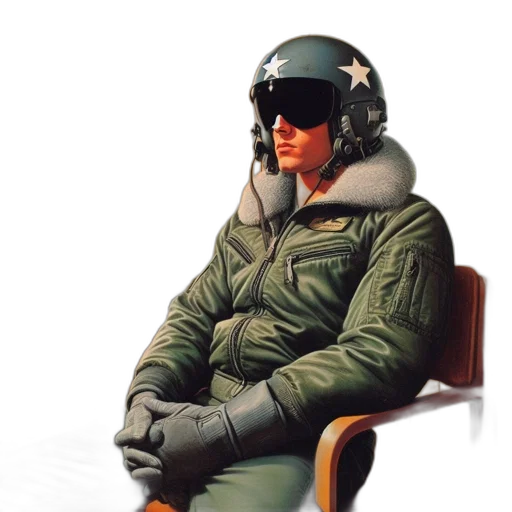 jacket, face, staff, mask transparent PNG cut-out
