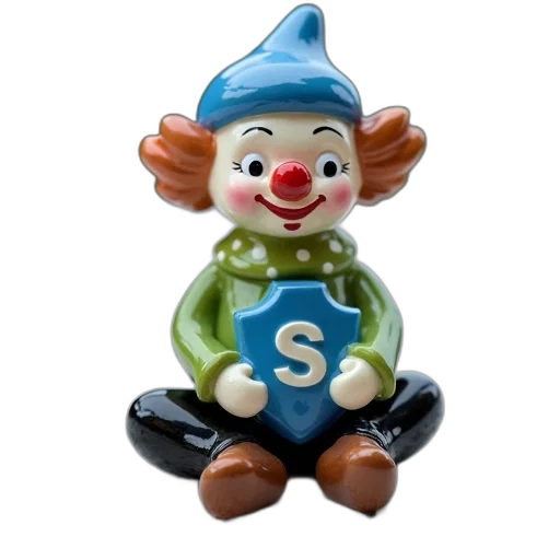 staff, 3d render, small, ceramic transparent PNG cut-out