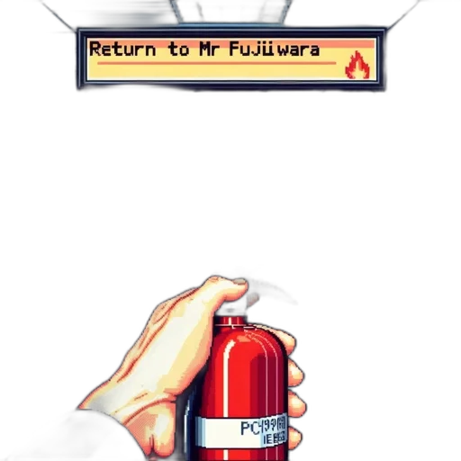 bottle, weapon, furniture, pixel art transparent PNG cut-out