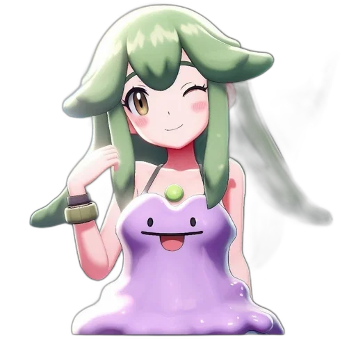 dress, hat, staff, weapon transparent PNG cut-out