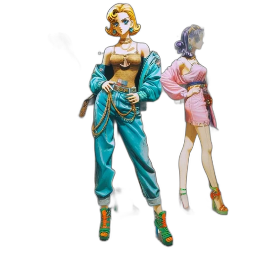 concept art, vaporwave, fantasy art, 3d render transparent PNG cut-out