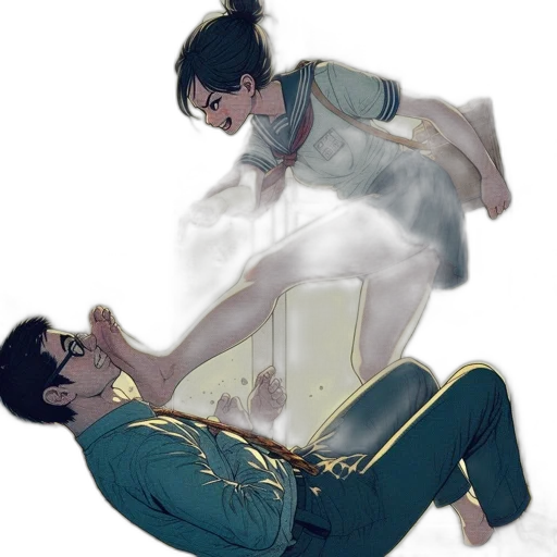concept art, watercolor, comic book art, fantasy art transparent PNG cut-out