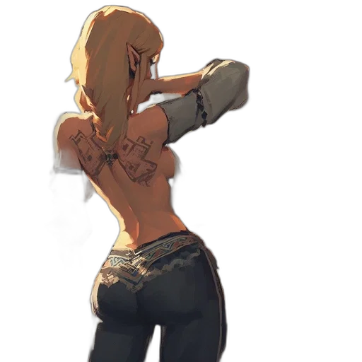 weapon, jacket, staff, dress transparent PNG cut-out