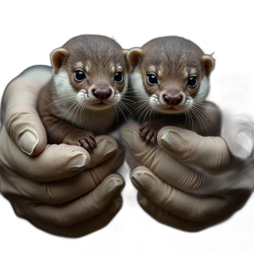 animal, photorealistic, 3d render, concept art transparent PNG cut-out