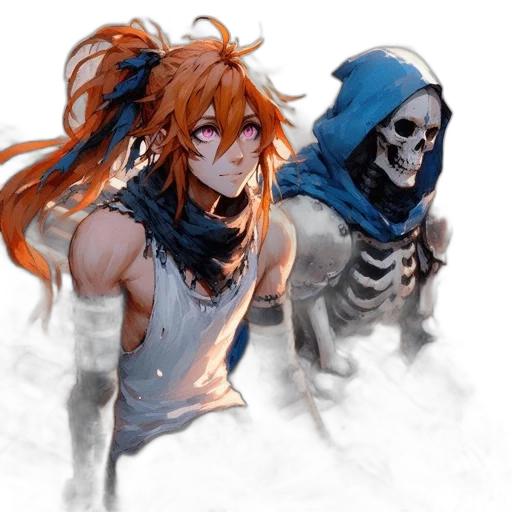 mask, concept art, fantasy art, anime transparent PNG cut-out