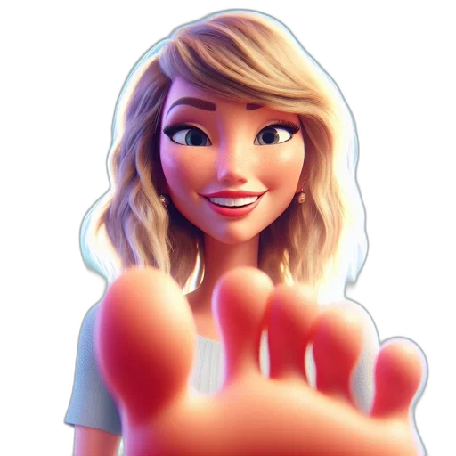 face, cartoon, 3d render, photorealistic transparent PNG cut-out