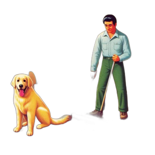 staff, animal, jacket, pixel art transparent PNG cut-out