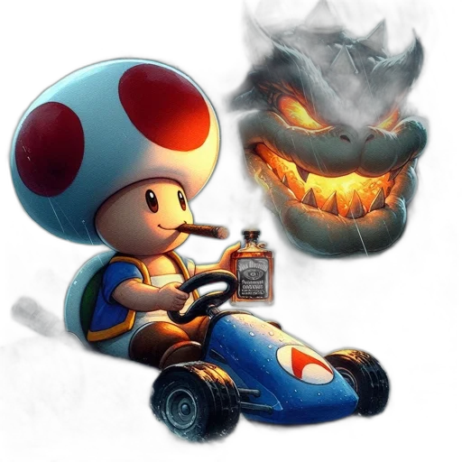 car, concept art, pixel art, fantasy art transparent PNG cut-out
