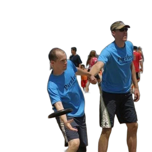 staff, two, men, blue transparent PNG cut-out