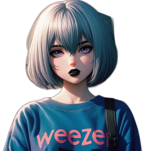 face, jacket, robot, creature transparent PNG cut-out