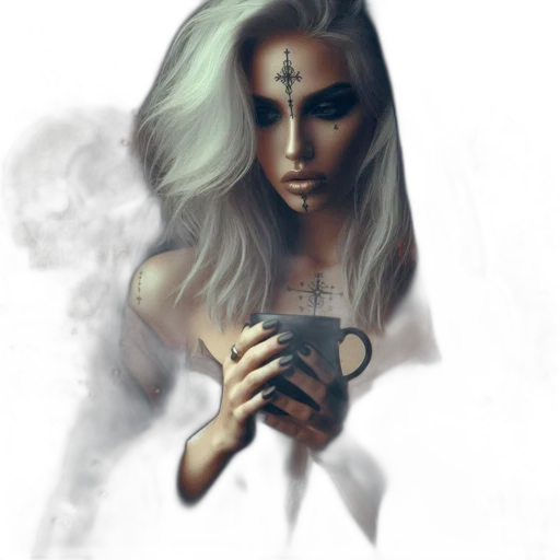 mask, face, jewelry, fantasy art transparent PNG cut-out