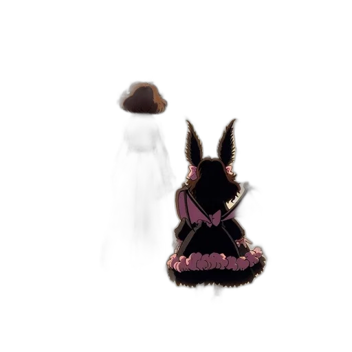 hat, animal, dress, hair transparent PNG cut-out