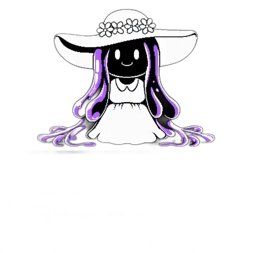 hat, staff, crown, flower transparent PNG cut-out