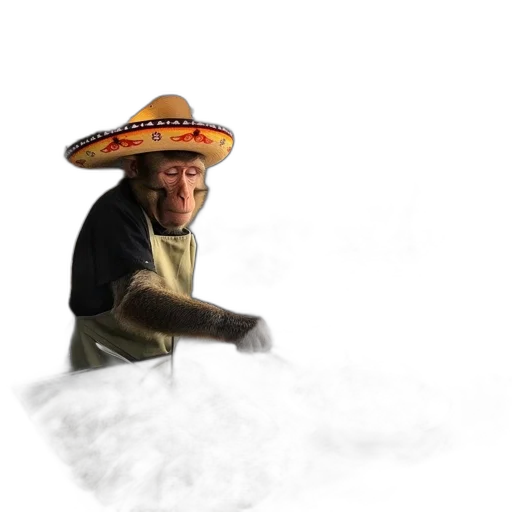 hat, staff, food, mask transparent PNG cut-out