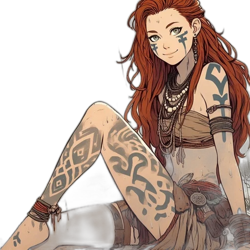 fantasy art, concept art, pixel art, comic book art transparent PNG cut-out