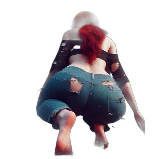 robot, jacket, dress, weapon transparent PNG cut-out