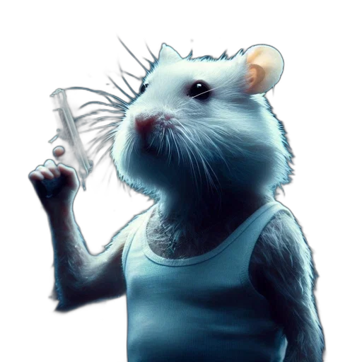 animal, creature, staff, weapon transparent PNG cut-out