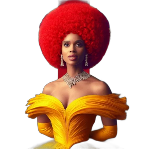 crown, hat, hair, dress transparent PNG cut-out