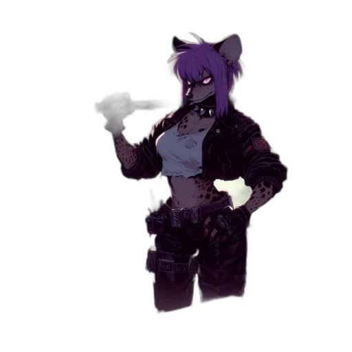 staff, robot, weapon, jacket transparent PNG cut-out