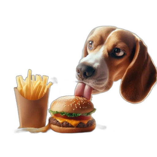 food, animal, creature, photorealistic transparent PNG cut-out