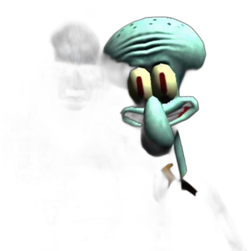 staff, creature, robot, hat transparent PNG cut-out