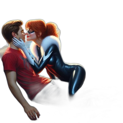 comic book art, concept art, fantasy art, photorealistic transparent PNG cut-out