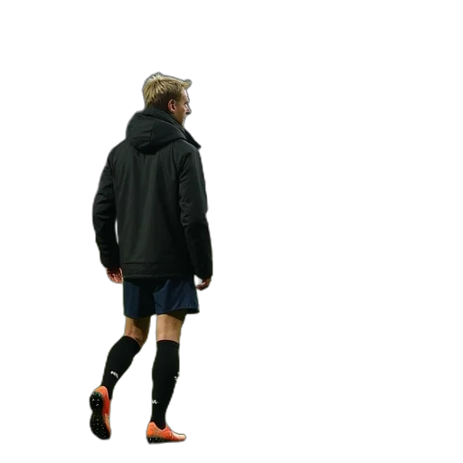 jacket, shoes, staff, 3d render transparent PNG cut-out