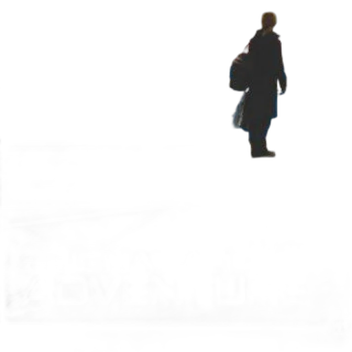 staff, jacket, robot, umbrella transparent PNG cut-out