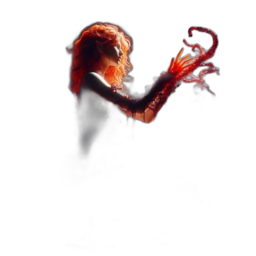 dragon, creature, animal, hair transparent PNG cut-out