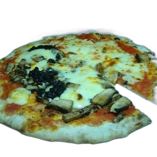 food, 3d render, photorealistic, pizza transparent PNG cut-out