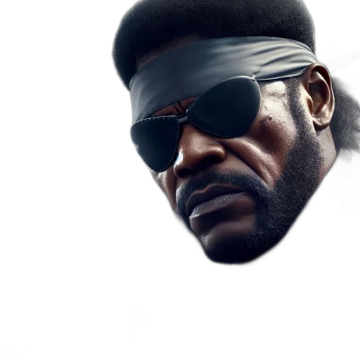 face, mask, hat, weapon transparent PNG cut-out