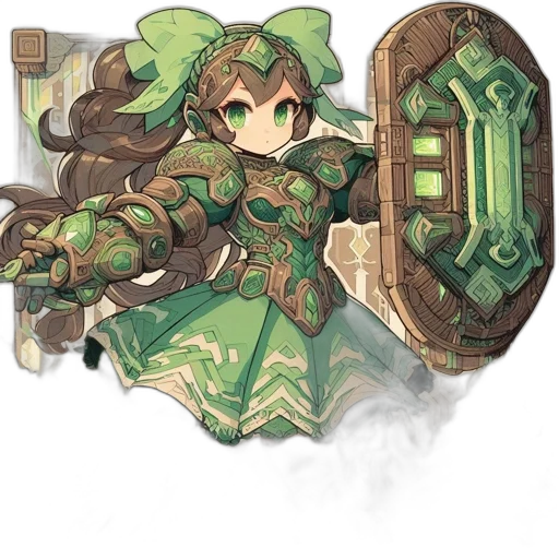 staff, weapon, crown, dress transparent PNG cut-out