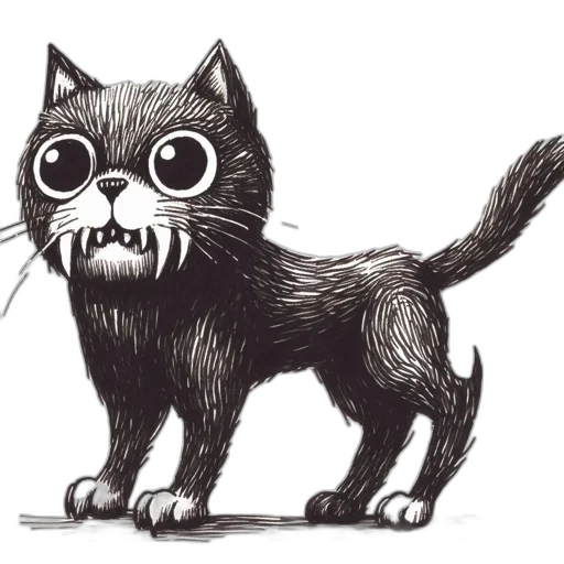 animal, creature, staff, face transparent PNG cut-out