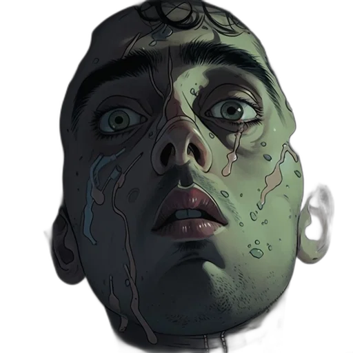 face, mask, creature, robot transparent PNG cut-out