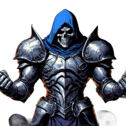mask, sword, concept art, fantasy art transparent PNG cut-out