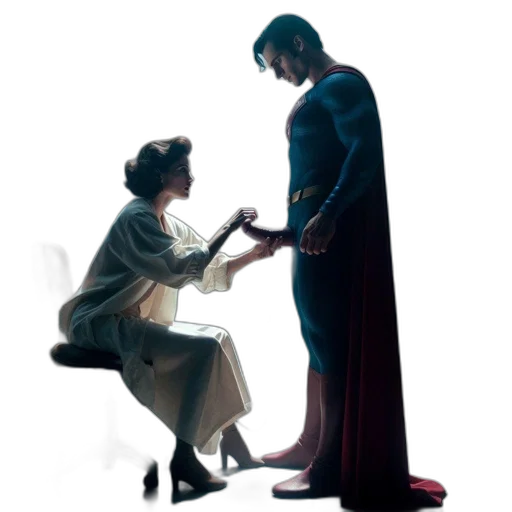 concept art, comic book art, fire, woman transparent PNG cut-out