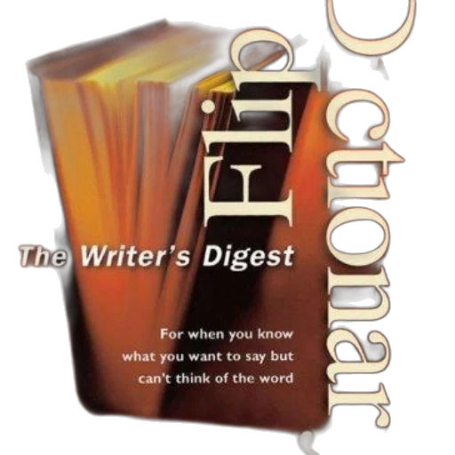 writer, digest, flip, dictionary transparent PNG cut-out