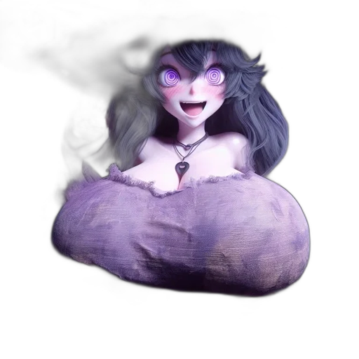 mask, dragon, creature, hair transparent PNG cut-out