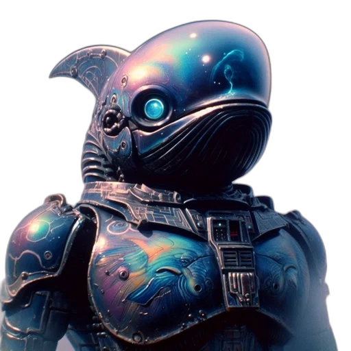 robot, creature, animal, face transparent PNG cut-out