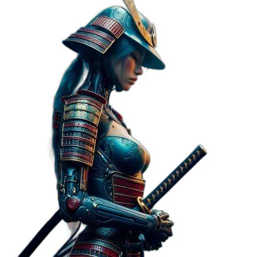 sword, weapon, robot, staff transparent PNG cut-out