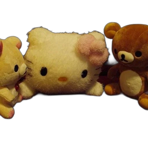 3d render, golden, fluffy, hello transparent PNG cut-out
