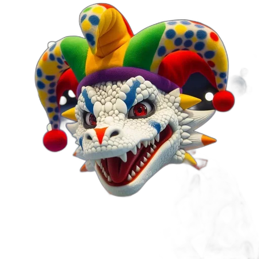 mask, creature, crown, face transparent PNG cut-out
